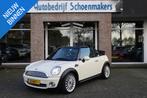 Mini Mini Cabrio 1.6 Cooper AUTOMAAT! LEER CRUISE STOELVERW., Auto's, 15 km/l, Gebruikt, Zwart, 4 cilinders