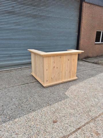 Steigerhouten Bar / Balie - Robuuste Uitstraling beschikbaar voor biedingen