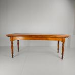 20e eeuw franse kersenhouten uitschuifbare eettafel, Ophalen