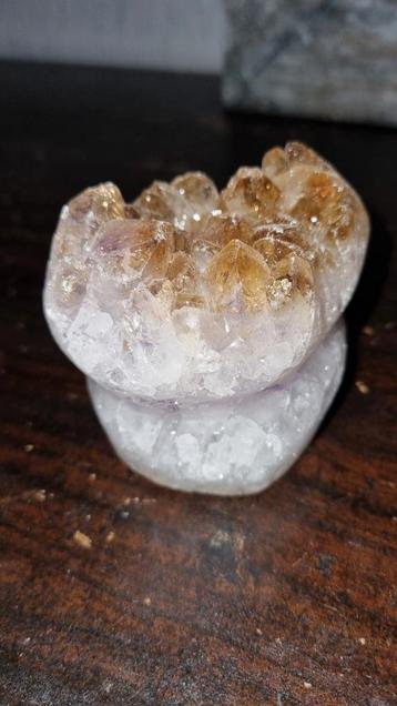 Gebrande Amethist - Bijzonder Mineraal beschikbaar voor biedingen