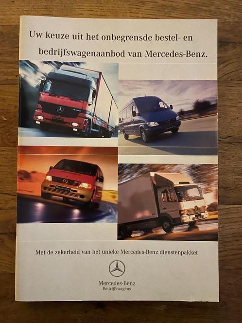 Mercedes Benz bedrijfswagens, Boeken, Auto's | Folders en Tijdschriften, Nieuw, Mercedes, Ophalen of Verzenden