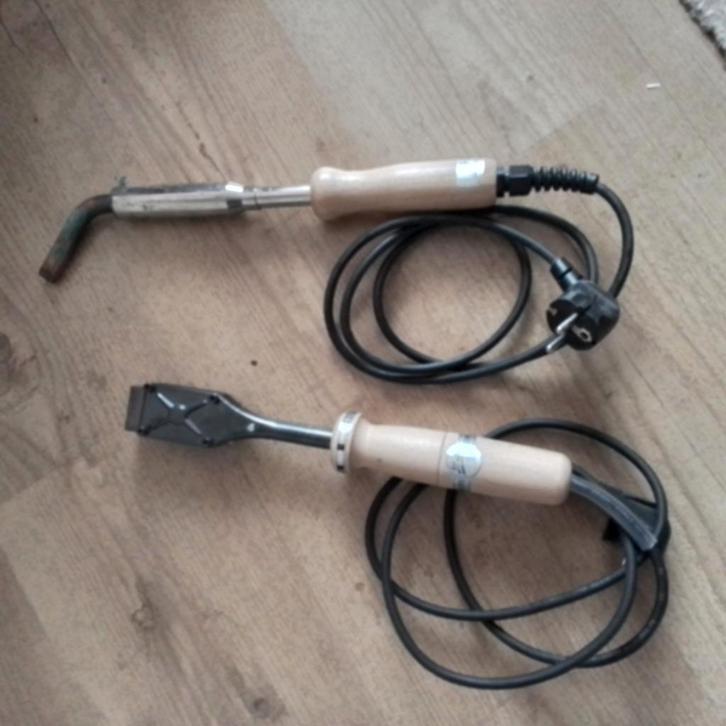 Soldeerbout  en brandstempel, Doe-het-zelf en Verbouw, Gereedschap | Overige machines, Zo goed als nieuw, Ophalen of Verzenden