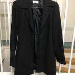 Carnaval Lange zwarte blazer, Kleding | Dames, Carnavalskleding en Feestkleding, Maat 38/40 (M), Carnaval, Ophalen of Verzenden