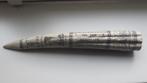 Antieke replica bewerkte walrustand (Scrimshaw), Ophalen of Verzenden