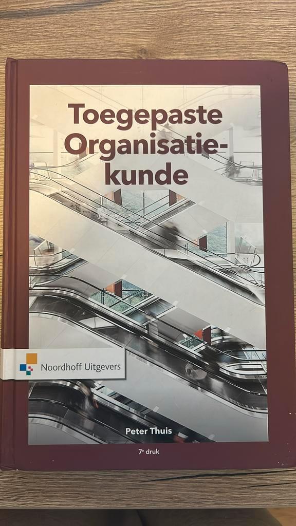 Peter T.H.J. Thuis - Toegepaste organisatiekunde, Boeken, Wetenschap, Zo goed als nieuw, Ophalen of Verzenden