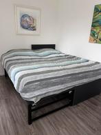 Bed, Huis en Inrichting, Ophalen, Tweepersoons, Zo goed als nieuw, 180 cm