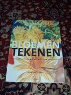 Bloemen::::Tekenenvorm, techniek, kleur, licht, compositie., Boeken, Ophalen of Verzenden, Zo goed als nieuw, Tekenen en Schilderen