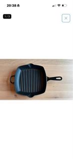 Gietijzeren Grillpan -  nieuw in originele doos, Ophalen, Nieuw, Koekenpan of Braadpan, Gietijzer