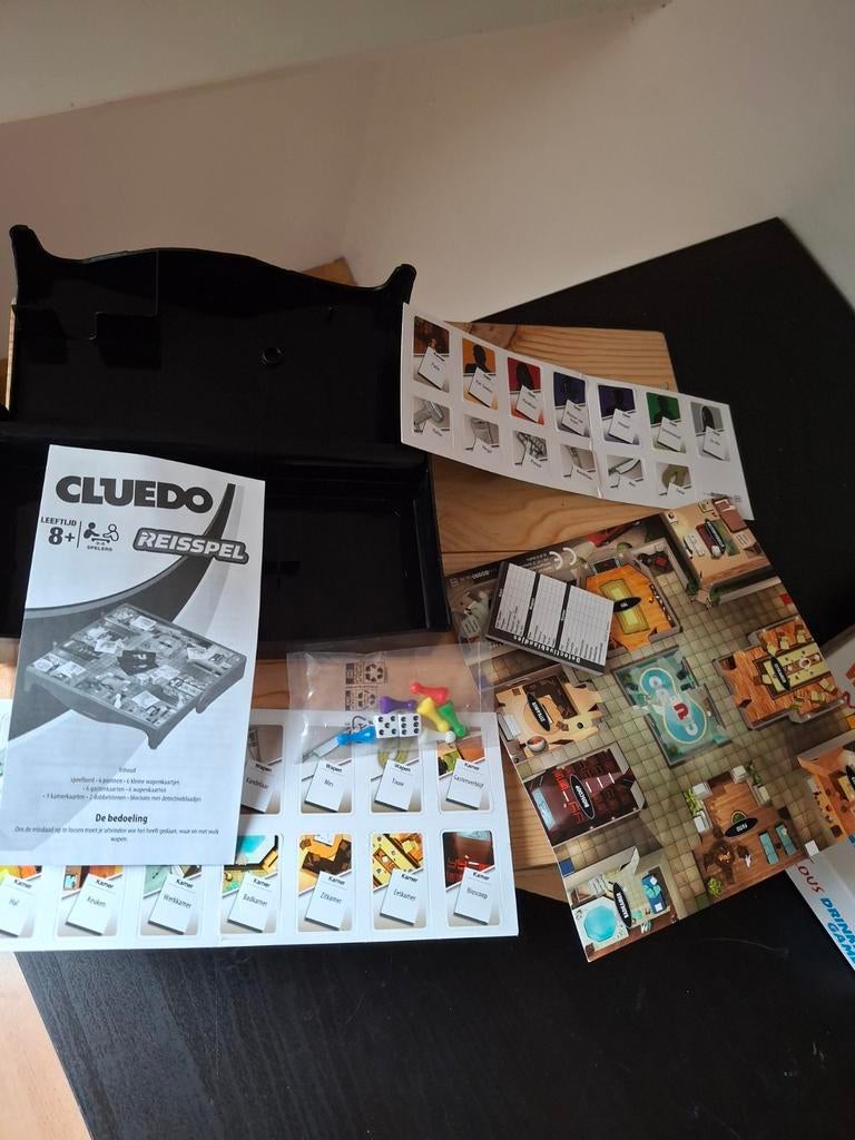 Cluedo Reisspel - Compleet!, Ophalen of Verzenden, Zo goed als nieuw
