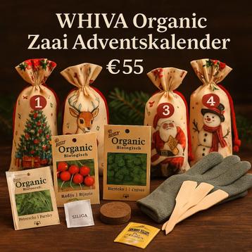 WHIVA Organic Zaai Adventskalender beschikbaar voor biedingen