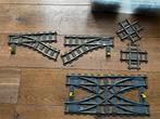 Lego trein rails wissels 9 volt, Ophalen of Verzenden, Zo goed als nieuw