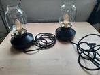 Twee decoratieve tafellampen Ikea Tärnaby met glazen kap, Ophalen of Verzenden, Zo goed als nieuw, Glas, Modern