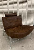 Leolux Volare Fauteuil, Refurbished 2 stuks prijs per stuk., Huis en Inrichting, Ophalen, Modern., 75 tot 100 cm, Zo goed als nieuw
