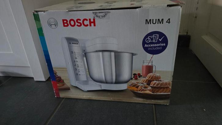 Bosch MUM 4 Keukenmachine + Accessoires, Witgoed en Apparatuur, Keukenmixers, Ophalen