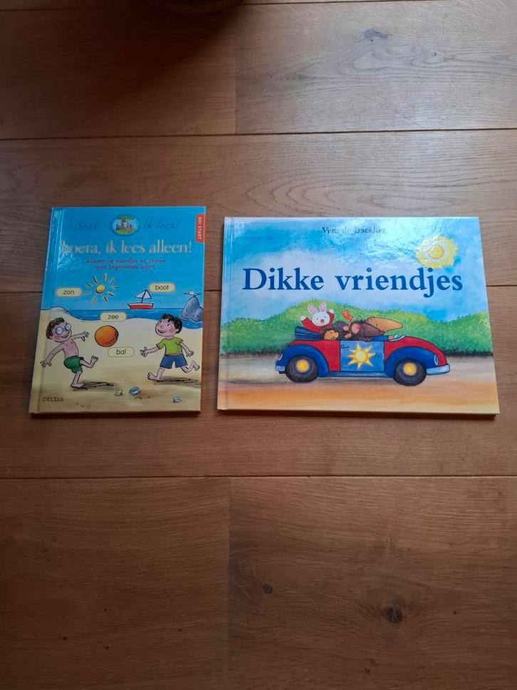 Hoera ik lees alleen en dikke vriendjes, Boeken, Kinderboeken | Baby's en Peuters, Zo goed als nieuw, 3 tot 4 jaar, Ophalen of Verzenden