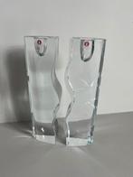 Iittala Kristal kandelaren set 1988, Antiek en Kunst, Ophalen of Verzenden