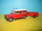 Wiking 1:87  Brandweer  JEEP met aanhanger, Ophalen of Verzenden, Zo goed als nieuw, Auto, Wiking