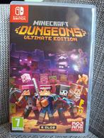 Minecraft Dungeons Ultimate Edition | NIEUWSTAAT Switch 1 &2, Spelcomputers en Games, 3 spelers of meer, Ophalen of Verzenden