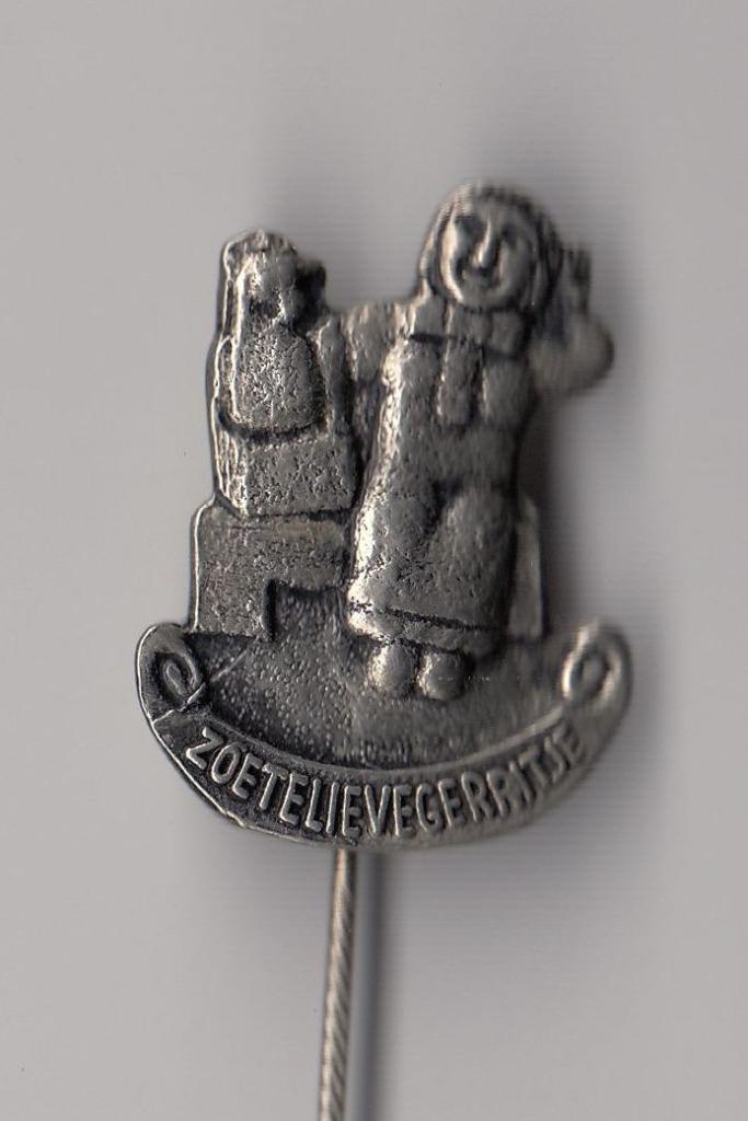 Den Bosch Zoete Lieve Gerritje speldje, Verzamelen, Speldjes, Pins en Buttons, Gebruikt, Speldje of Pin, Overige onderwerpen, Ophalen of Verzenden