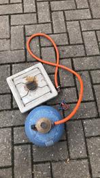 Te koop camping gasstel met gasfles, Ophalen, Gebruikt