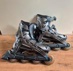 Skates mt 38 met knie en elleboogbeschermers, Ophalen of Verzenden, Gebruikt, Inline skates 4 wielen, Overige merken