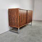 Vintage dressoir palissander schuifdeur, Ophalen of Verzenden, Huis en Inrichting