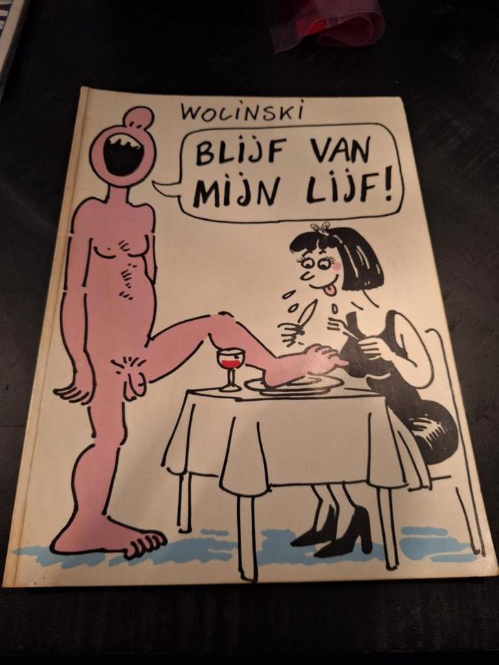 Wolinski - Blijf van mijn lijf!, Boeken, Humor, Ophalen of Verzenden