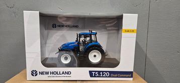 New Holland T5.120 1:32 Universal Hobbies  beschikbaar voor biedingen