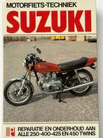 SUZUKI GS GS(X) 250/400/425/450 1979-1982 Motorfietstechniek, Motoren, Handleidingen en Instructieboekjes, Ophalen of Verzenden