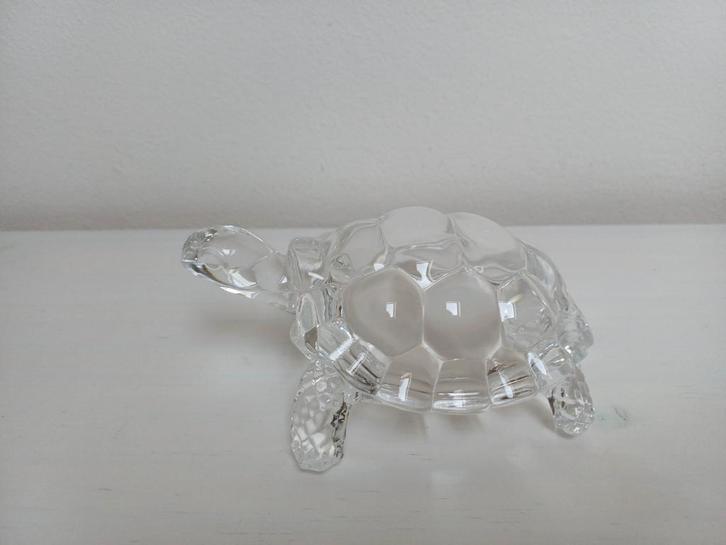 Kristallen schildpad, Antiek en Kunst, Antiek | Glas en Kristal, Ophalen of Verzenden