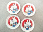 4 Bordjes met Nijntje van Dick Bruna, Ophalen of Verzenden, Gebruikt, Accessoires