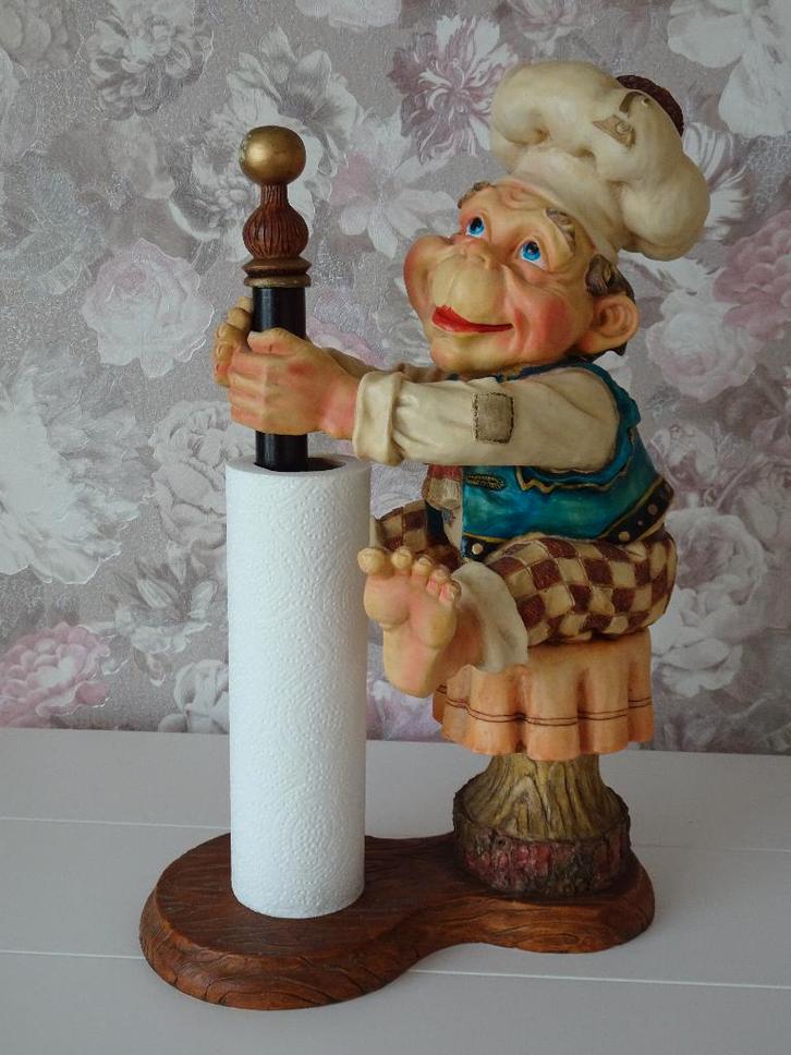 Laaf voor keukenrol uit de Efteling, Verzamelen, Efteling, Zo goed als nieuw, Beeldje of Poppetje, Ophalen of Verzenden