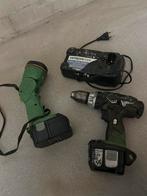 Hitachi 14.4V set, Ophalen of Verzenden, Zo goed als nieuw, Boormachine