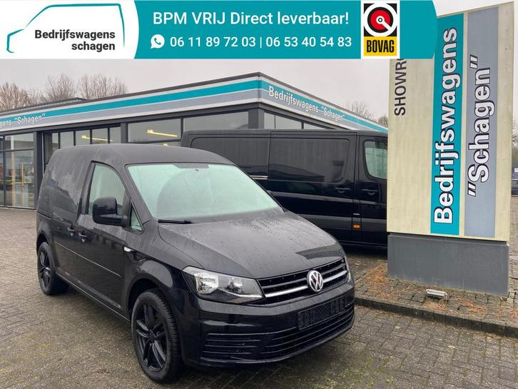 Volkswagen Caddy 1.6 TDI L1H1 Facelift | Trendline | Leder |, Auto's, Bestelauto's, Bedrijf, Te koop, ABS, Airbags, Airconditioning