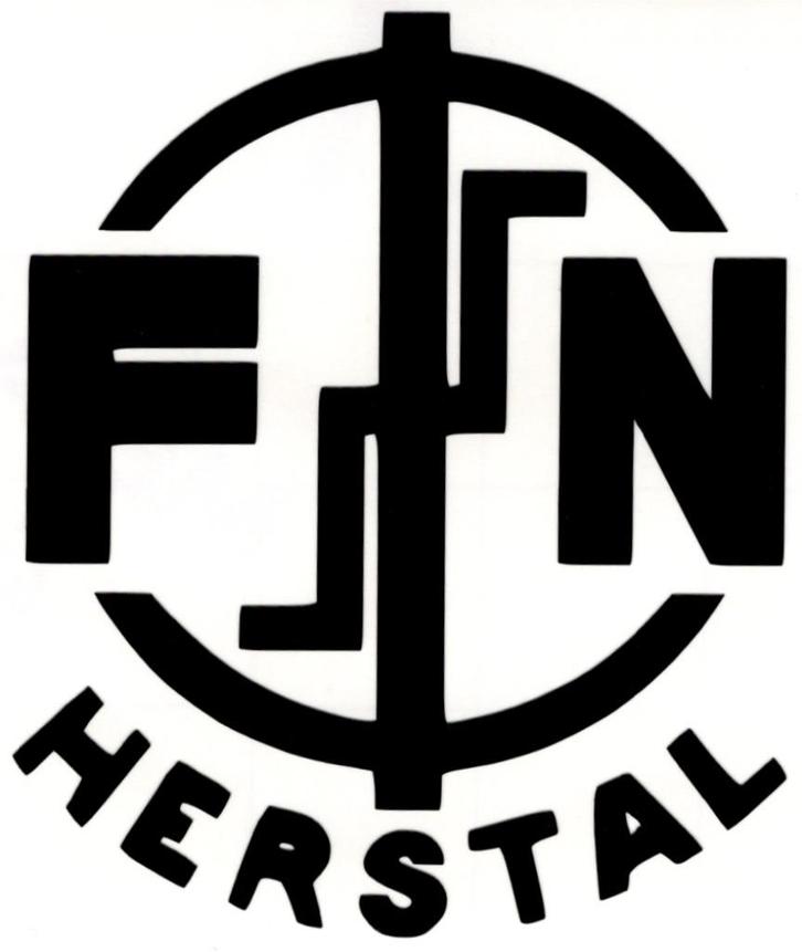 FN Herstal sticker #1, Motoren, Accessoires | Stickers, Ophalen of Verzenden