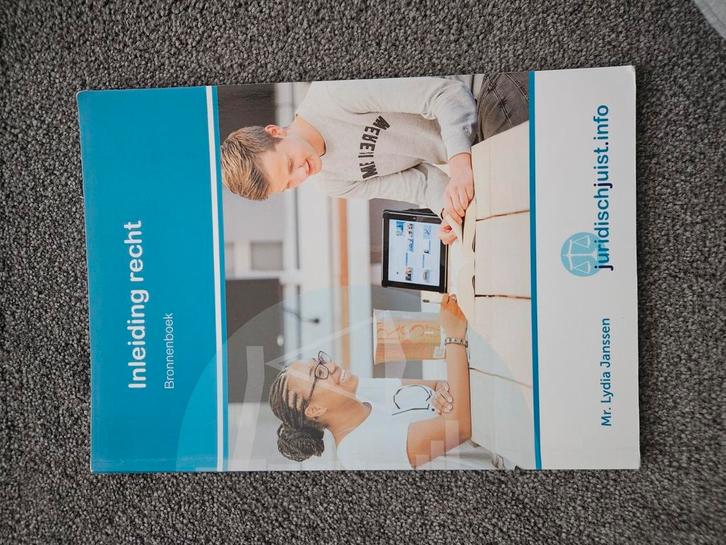 Inleiding recht theorie- en werkboek, Boeken, Schoolboeken, Zo goed als nieuw, Nederlands, Overige niveaus, Ophalen of Verzenden