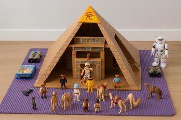 Playmobil Egyptische piramide met figuren beschikbaar voor biedingen