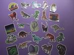 Dino Stickers - 25 verschillende nieuwe exemplaren (d), Nieuw, Ophalen of Verzenden