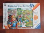 Tiptoi puzzel : Het ridderkasteel ( 100 stukjes ), Ophalen of Verzenden, Gebruikt, Puzzelen