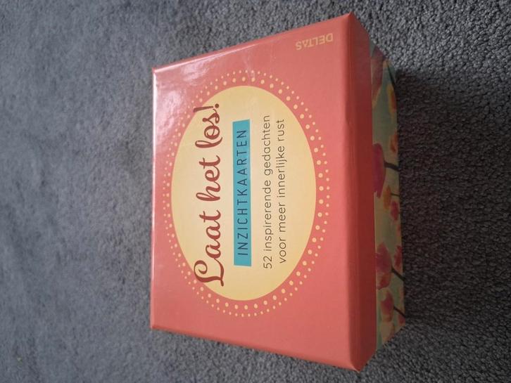 Laat het los - Inzichtkaarten, Boeken, Overige Boeken, Zo goed als nieuw, Ophalen of Verzenden