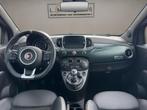 Fiat 500 1.0 Hybrid Rockstar 2020 GRIJS | Apple CarPlay | NL, Gebruikt, Euro 6, 4 stoelen, Leder en Stof