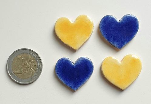 Mozaïek steentjes handgemaakte keramiek hartjes, B1D, Hobby en Vrije tijd, Knutselen, Nieuw, Materiaal, Verzenden