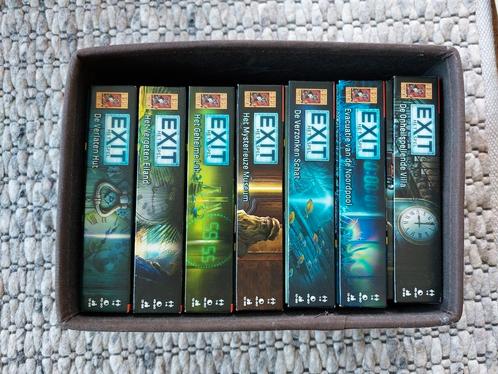 Diverse exit spellen, zie omschrijving, Hobby en Vrije tijd, Gezelschapsspellen | Bordspellen, Zo goed als nieuw, Ophalen of Verzenden