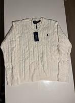 Ralph Lauren White Knit – Nieuw met Tag (M), Kleding | Heren, Truien en Vesten, Maat 48/50 (M), Wit, Nieuw, Ophalen of Verzenden