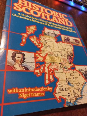 Historic Schotland/kaart uit het roerige verleden schotland beschikbaar voor biedingen