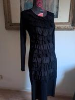 Zwart jurkje Juffrouw Jansen M, Kleding | Dames, Ophalen of Verzenden, Nieuw, Zwart, Boven de knie