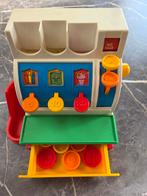 Fisher Price Kassa met Munten - Vintage Speelgoed, Kinderen en Baby's, Speelgoed | Fisher-Price, Ophalen of Verzenden, Gebruikt