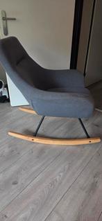 Grijze Jisk Schommelstoel moet weg!, Huis en Inrichting, Fauteuils, Ophalen, Gebruikt, 75 tot 100 cm