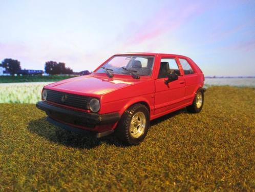 1:25 Volkswagen Golf Mk.2 GTi - Polistil S209, Hobby en Vrije tijd, Modelauto's | 1:24, Gebruikt, Overige merken, Ophalen of Verzenden