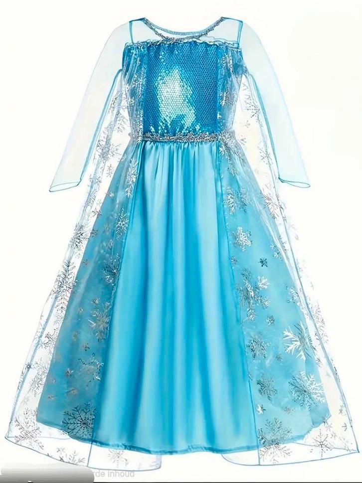Nieuw, schattig Elsa / Frozen / prinsessenjurkje 5 jaar, Kinderen en Baby's, Carnavalskleding en Verkleedspullen, Nieuw, Meisje